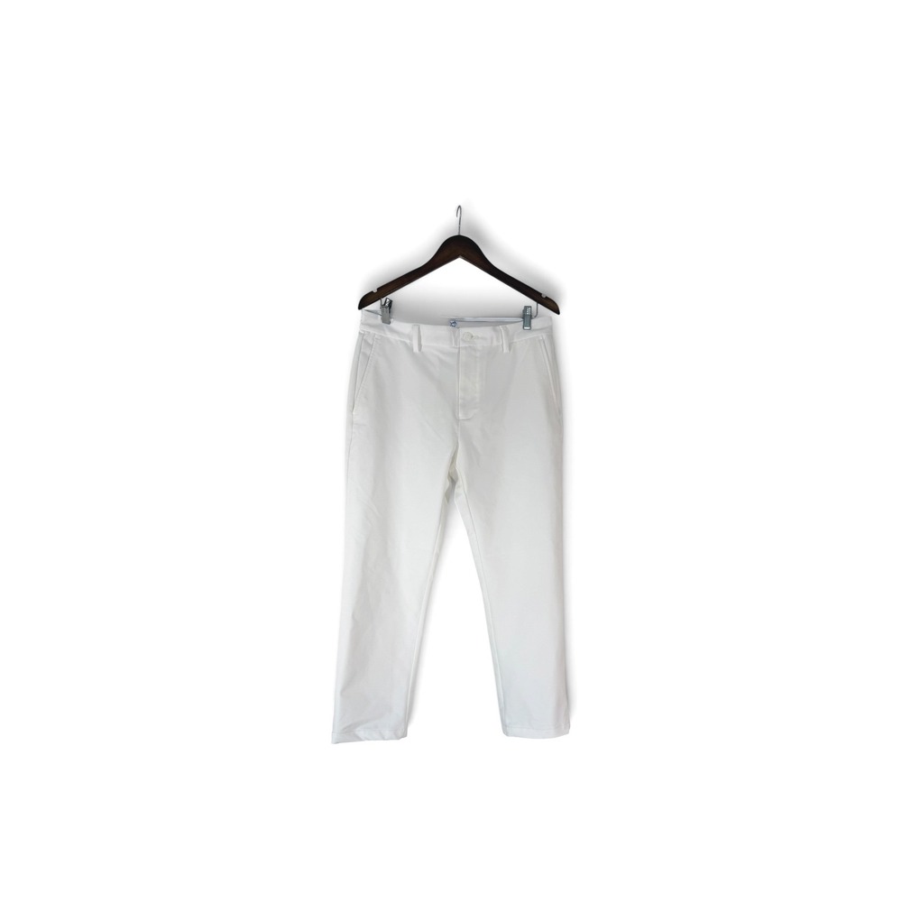 Southern Tide Jack Performance Pant Mens 33x30 White Golf Chino Trousers W33 L30